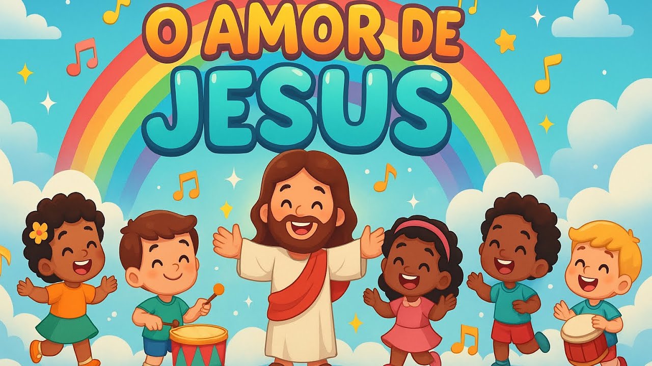 Jesus Me Ama- Música Infantil Cristã | Notas do Céu