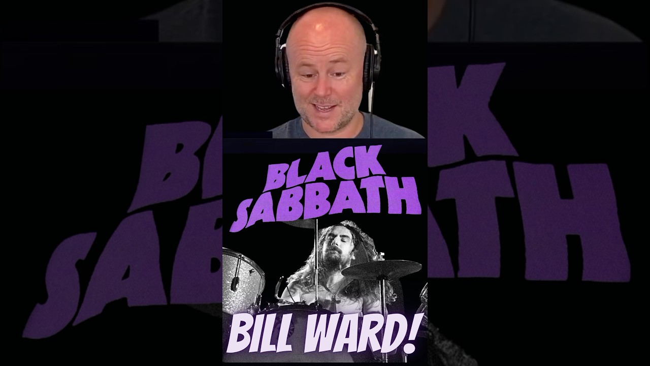 Bill Ward&rsquo;s Drumming = Mind-Blowing! 🥁🔥 #BlackSabbath #DrumReaction #BillWard