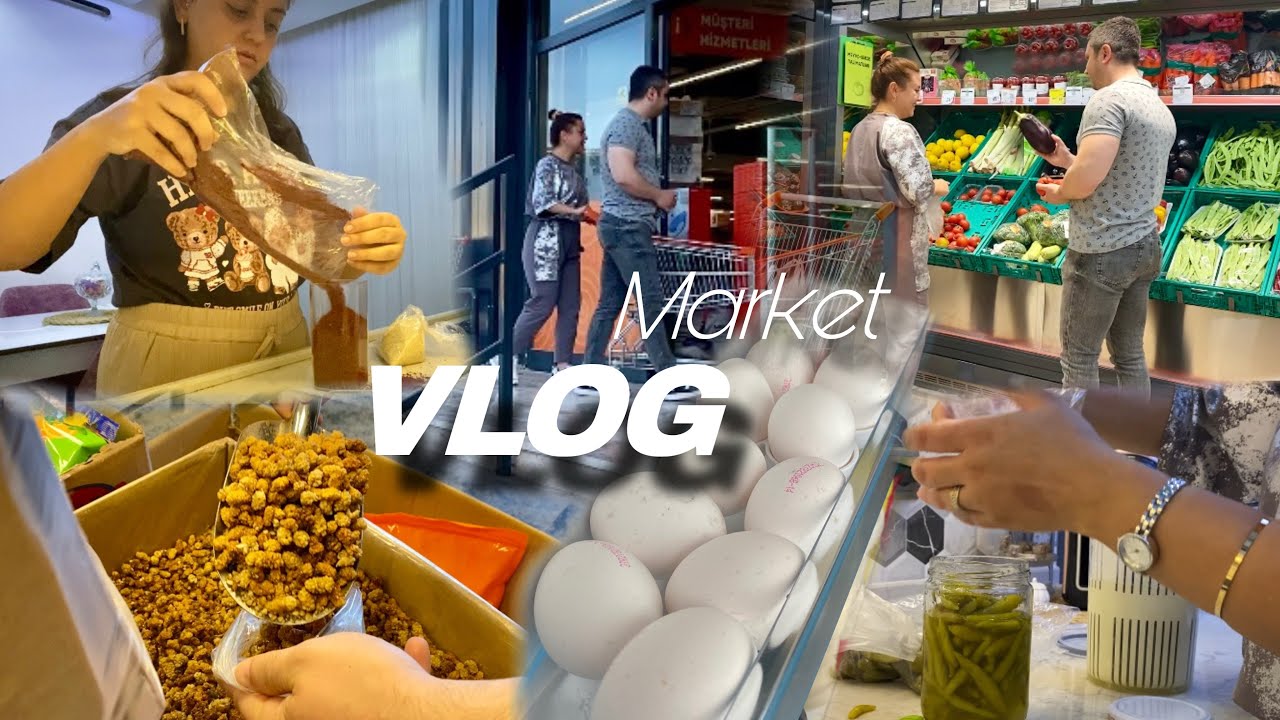 MARKET ALIŞVERİŞİ 🛒 AKTARDAN NELER ALDIK | ALDIKLARIMIZI YERLEŞTİRİYORUZ
