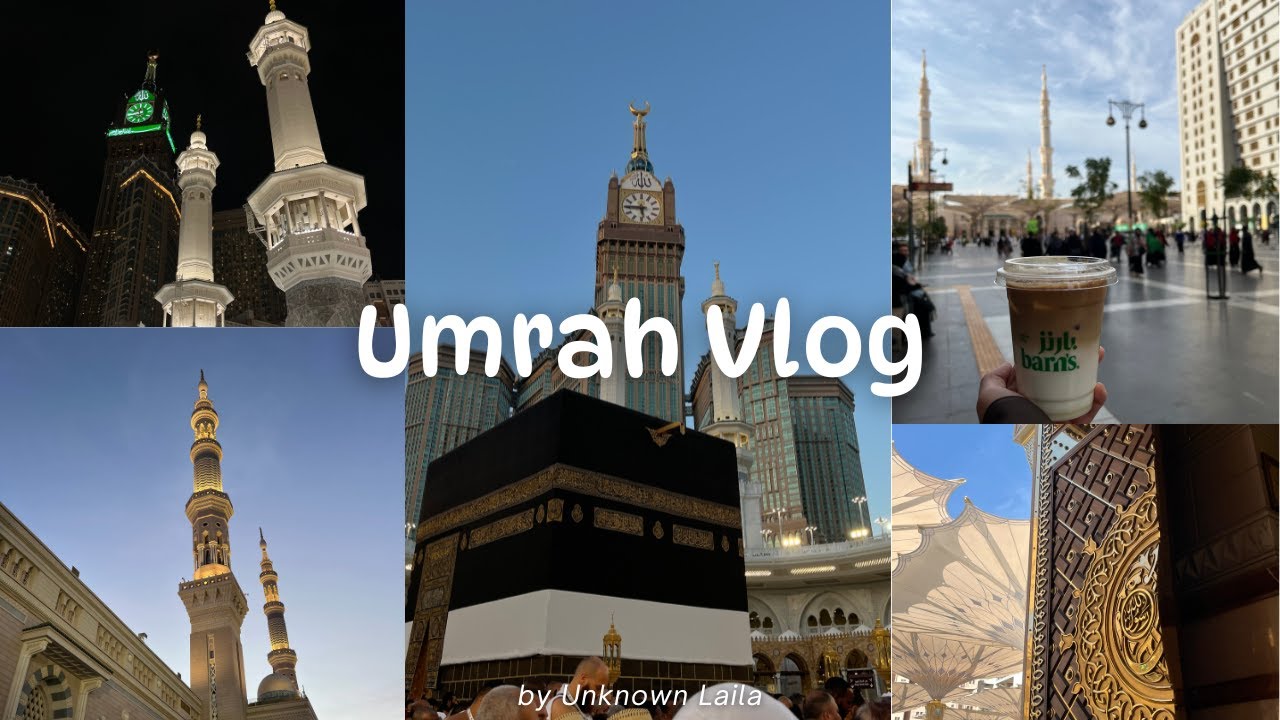 Umrah Vlog | Makkah & Madinah 🤍