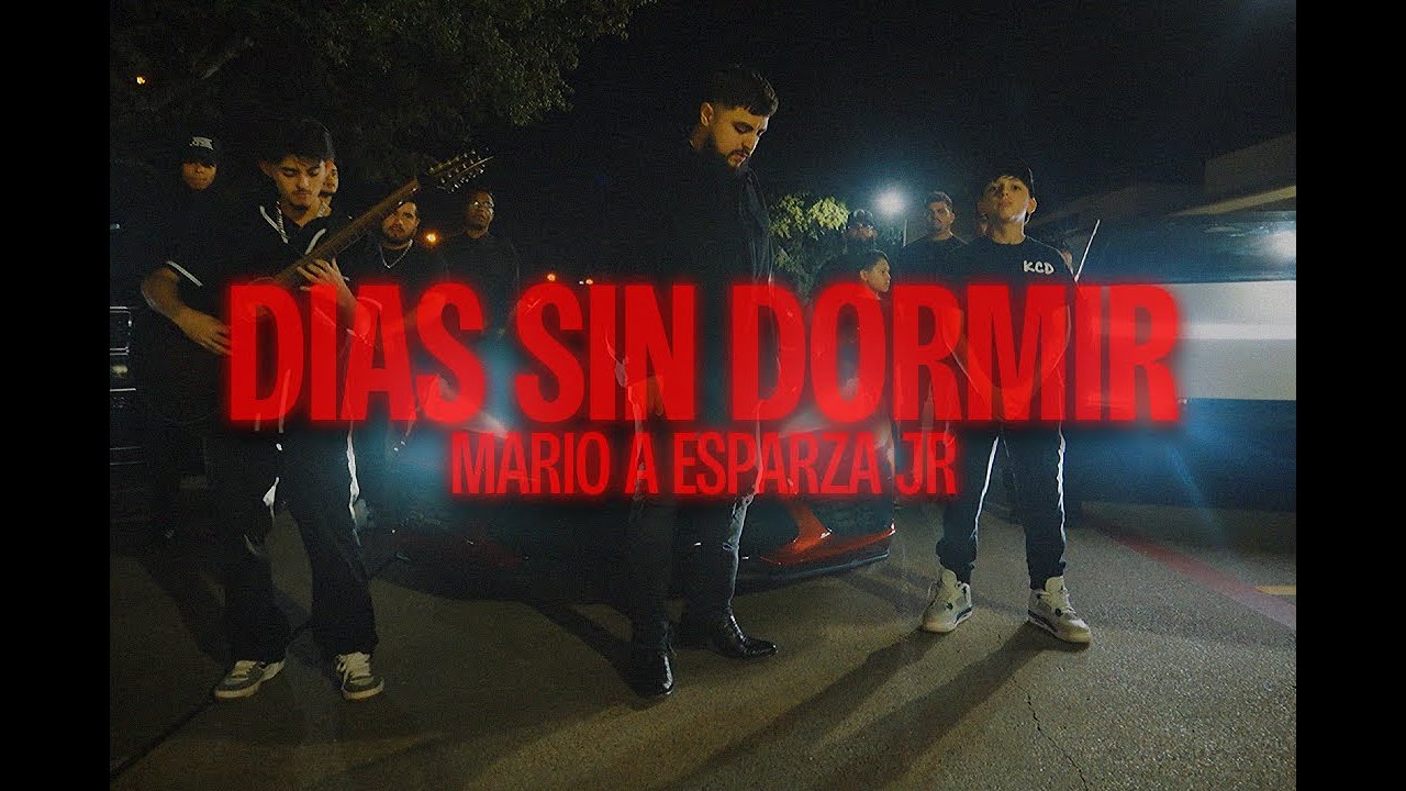 Mario Esparza Jr. - Dias Sin Dormir (Official Music Video)