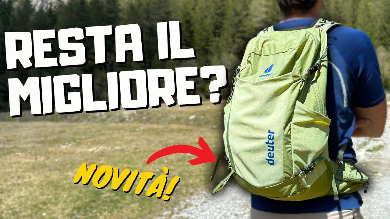 Il Deuter SpeedLite È DIVENTATO PRO!