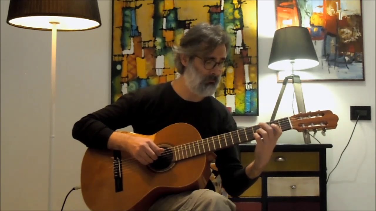 Mal di te (Cover) testo e musica di Pino Daniele - Arr. fingerstyle by M. Cusumano