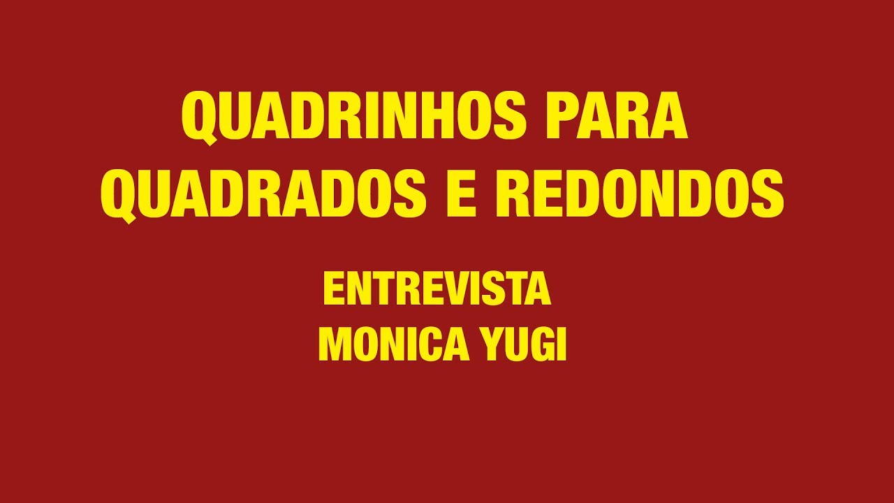 QUADRINHOS PARA QUADRADOS E REDONDOS MONICA YUGI
