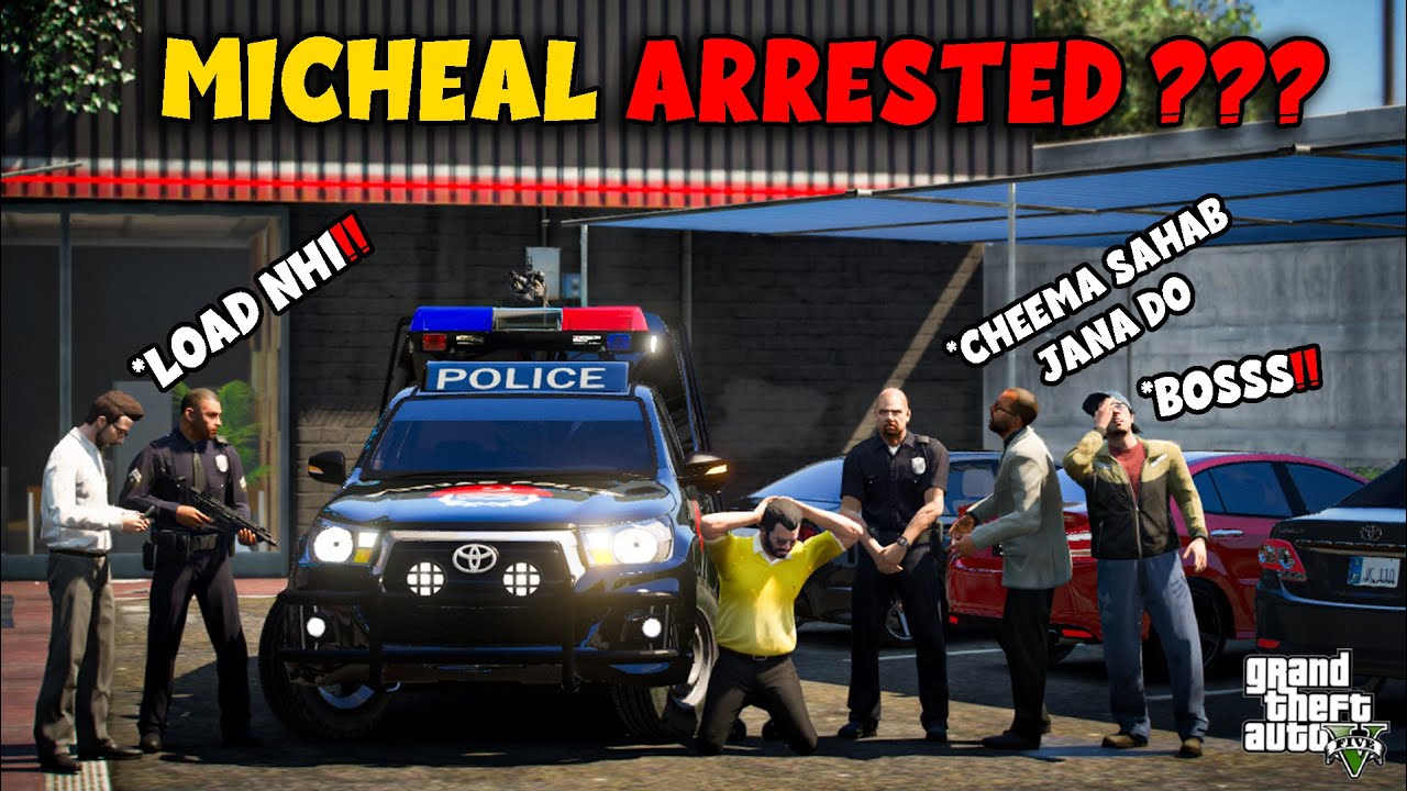 MICHEAL ARRESTED ??? | FT. THE BOYS CLUB MEETING | NB - EP #56 GTA 5 PAKISTAN