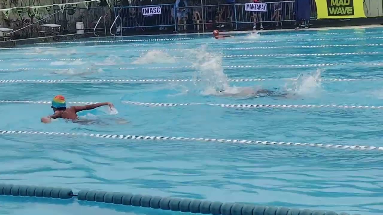 100m Butterfly 2nd Penguin Invitational Swim Meet 2025 @Bicol University 50m Swimming pool #swimming