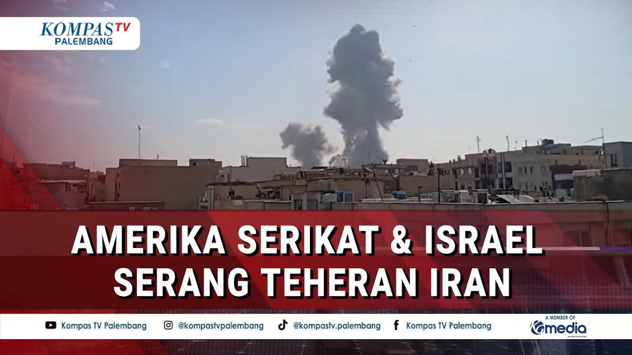 BREAKING NEWS - IRAN & AS Serang Kota Teheran Iran