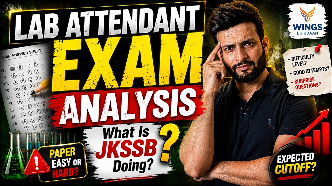 Laboratory Attendant Exam Analysis 🔥