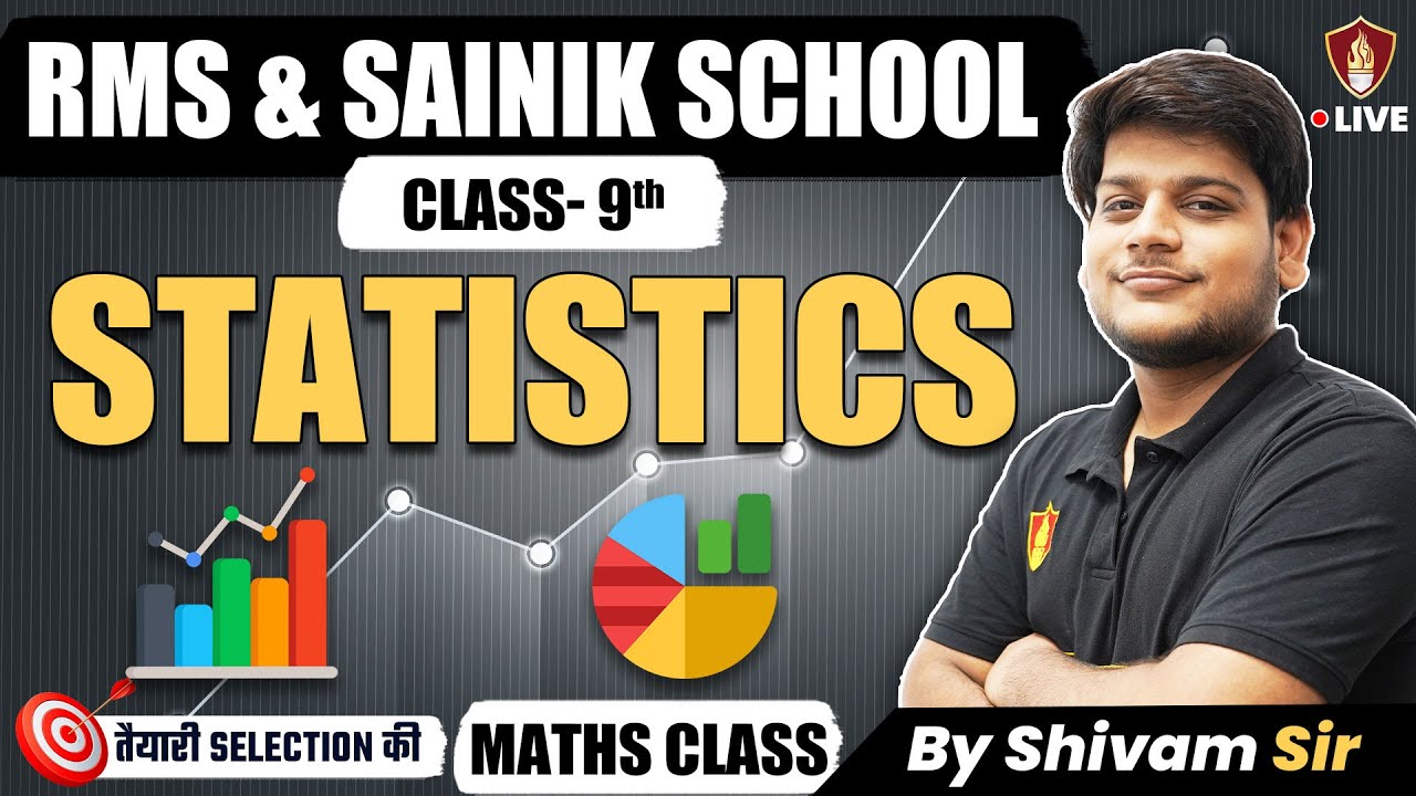 Statistics Class 9 Maths | Sainik School Coaching | AISSEE | RMS 2025 Math
