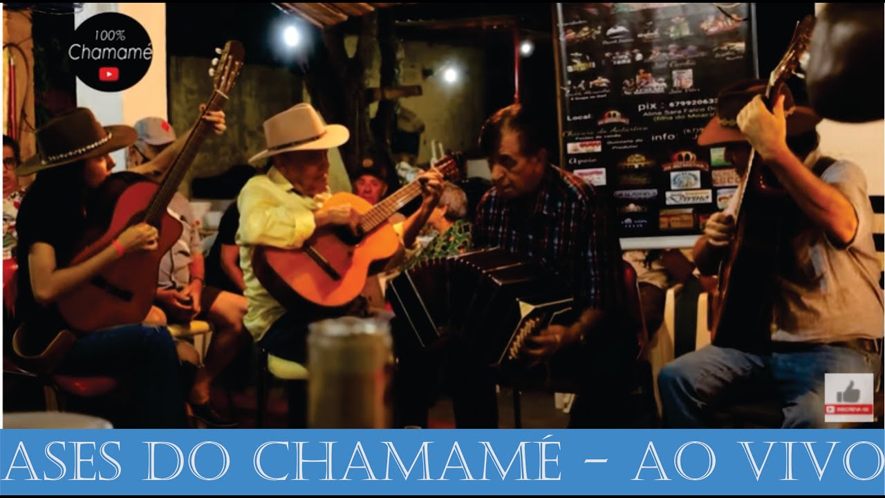 Ases do Chamamé com Moacir, Zezinho Nantes, Castelo e Thauanne Castro. (Seleção de Chamamés)