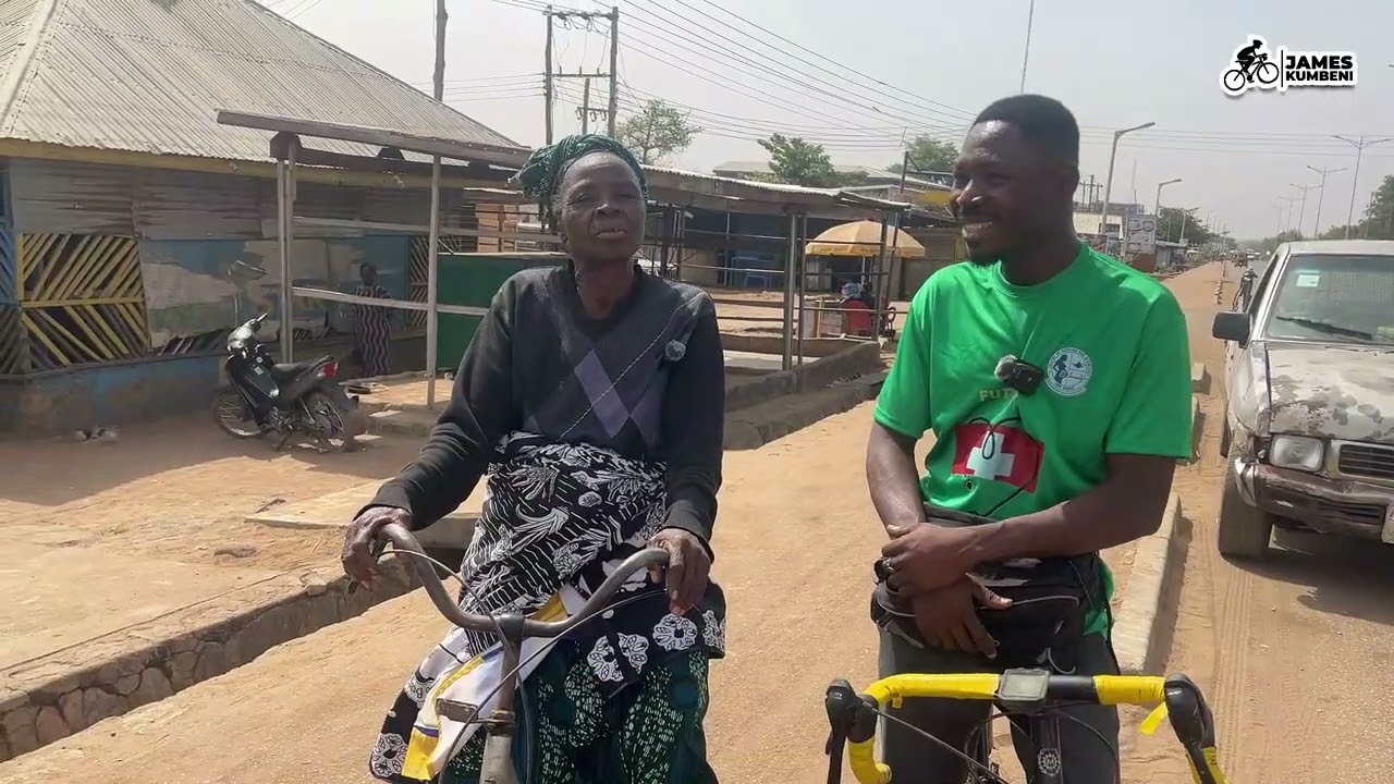 Over 60 and Still Cycling! | Time with Nma Janet Awunyuure in Bolgatanga