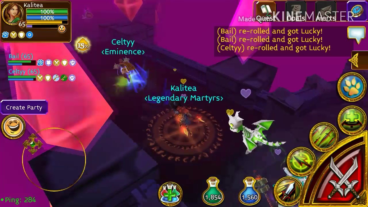 Arcane Legends - The Dreamscape [ A Damning Dream] lvl 65 Gameplay