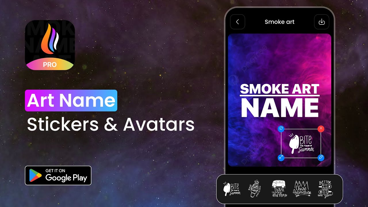 Smoke Effects Photo Editor Pro & Smoke Name Art Maker