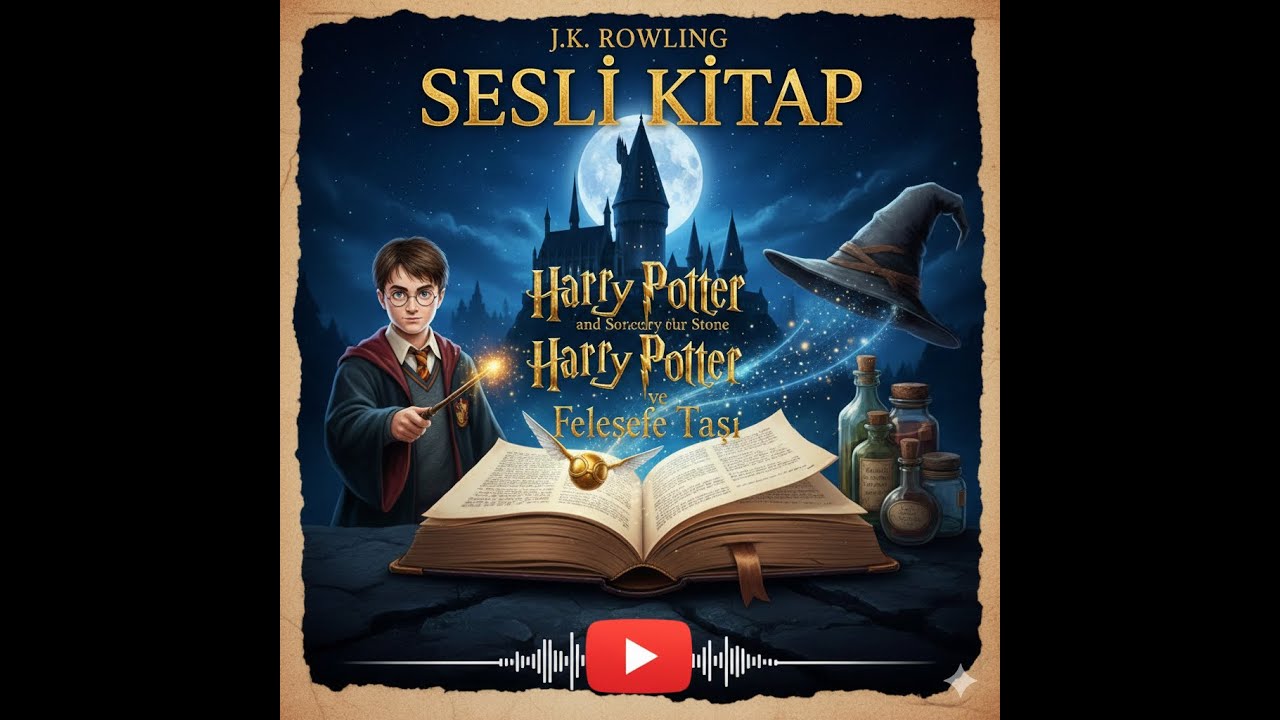 Harry Potter ve Felsefe Taşı Ai Seslendirme / Sesli Kitap (Bölüm 2 Yok Olan Cam)