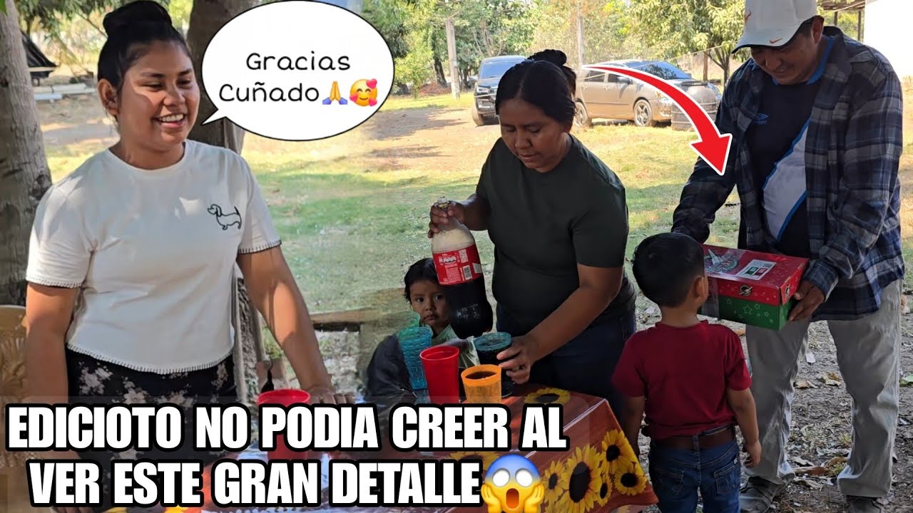 El Tio De EDICITO Lo Sorprende Con Este Gran Regalo😱Todos Se Quedaron Boca Abierta Al Ver El Detalle