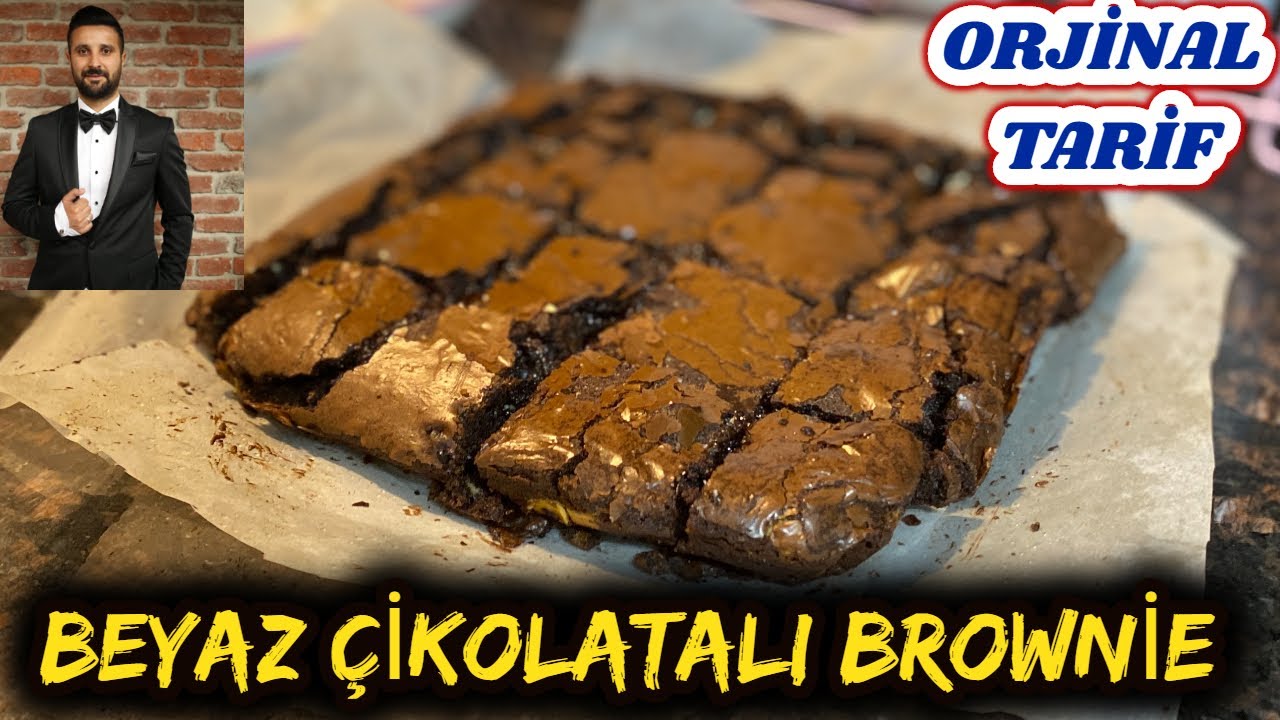 Beyaz Çikolatalı Brownie Tarifi 💯