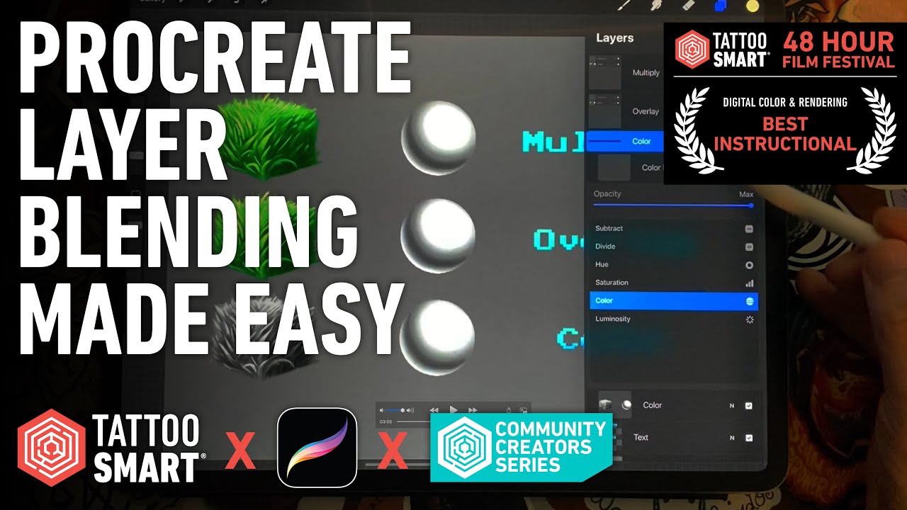 Master 3 Procreate Layer Blending Modes to Level Up Your Color Rendering