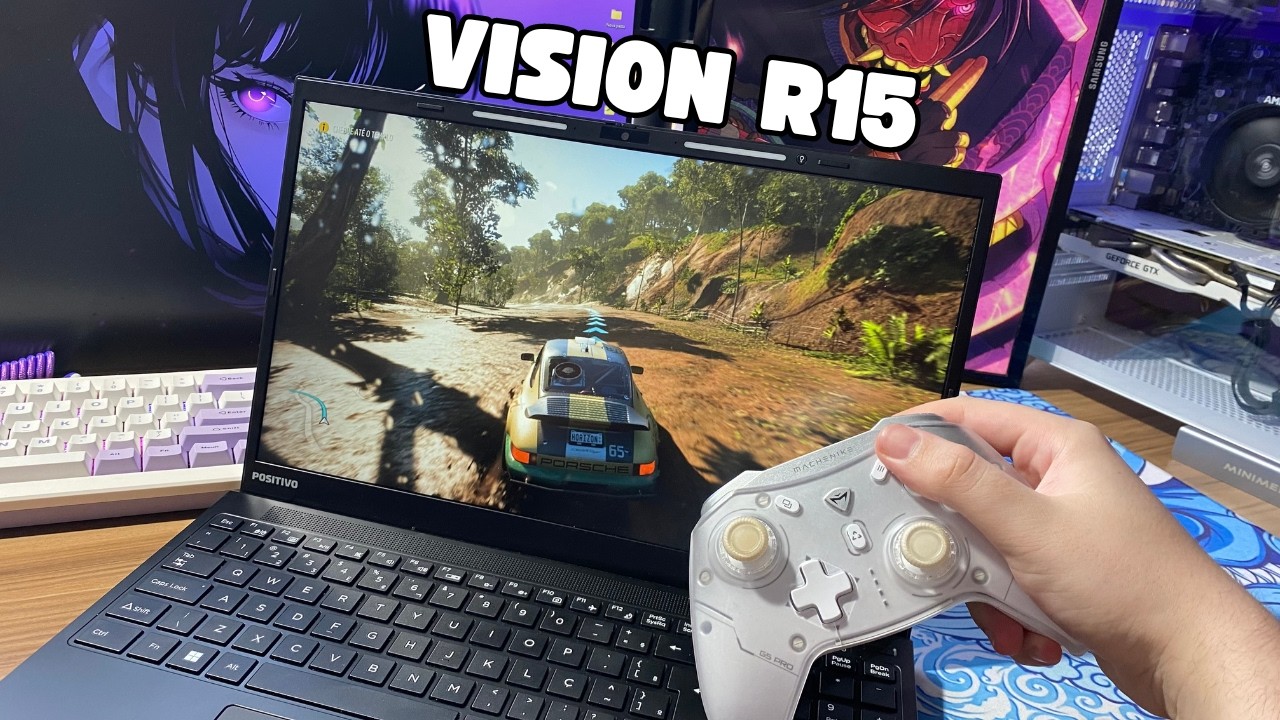 FRITANDO O POSITIVO VISION R15 EM JOGOS PESADOS ''RODOU TUDO''