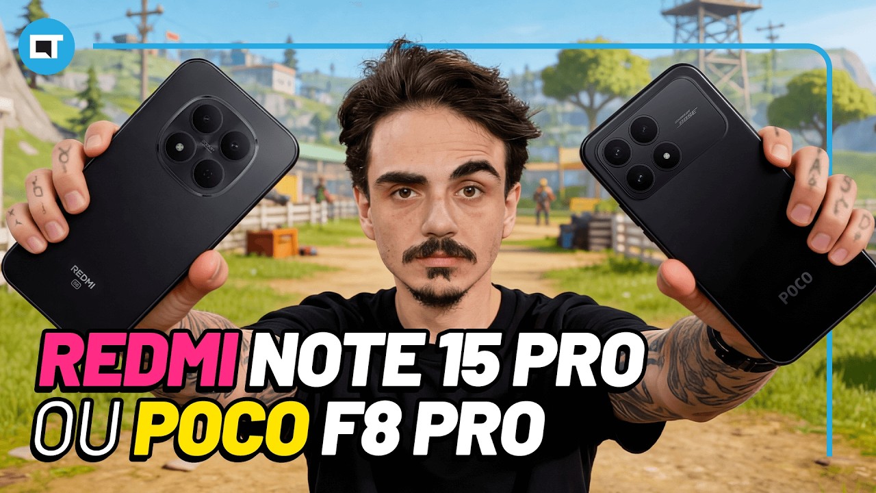 Qual Xiaomi comprar em 2026? Redmi Note 15 Pro ou Poco F8 Pro