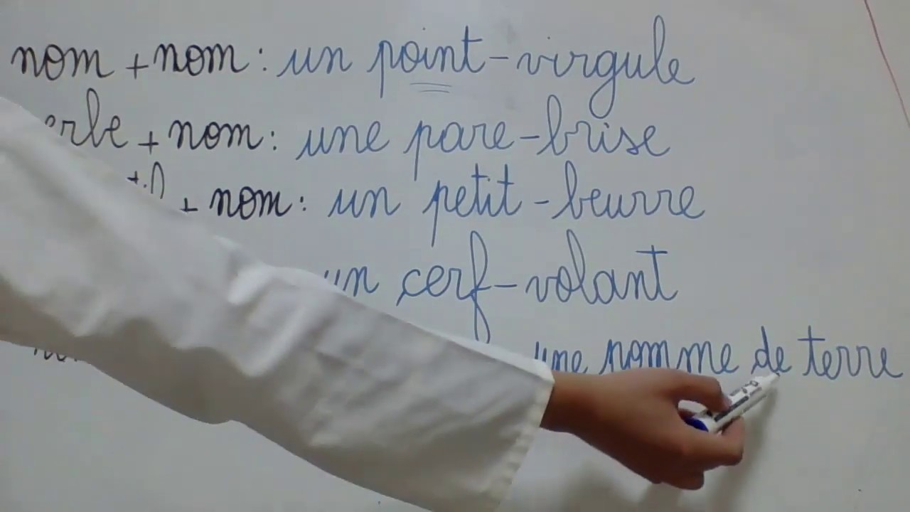 Les noms compos&eacute;s