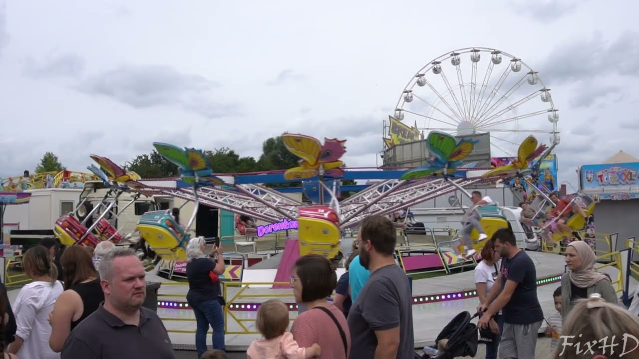 PPP-Tage 2024 in Wesel [4K] | Alle Fahrgeschäfte | Kirmes Wesel 2024