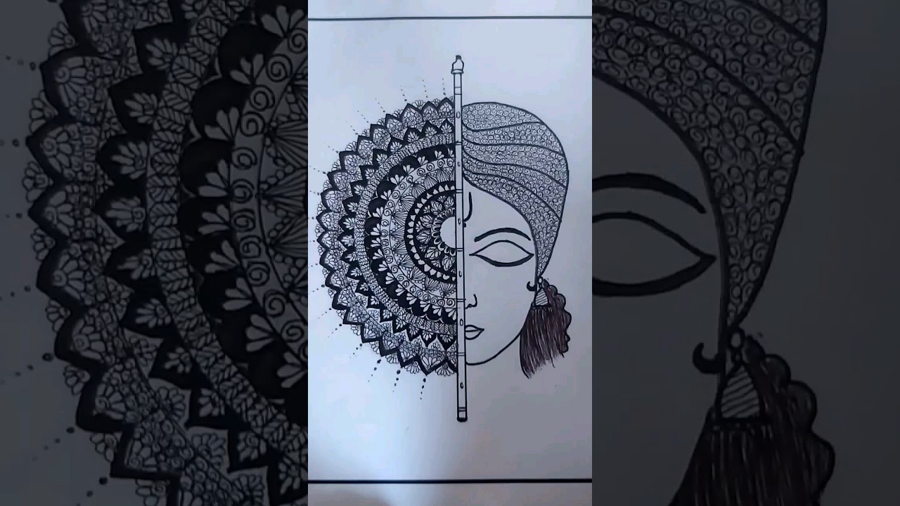 Day 6 of 30 Days Mandala Art challenge|#foryou #viral #mandala #art #challenge#trending #ytshorts