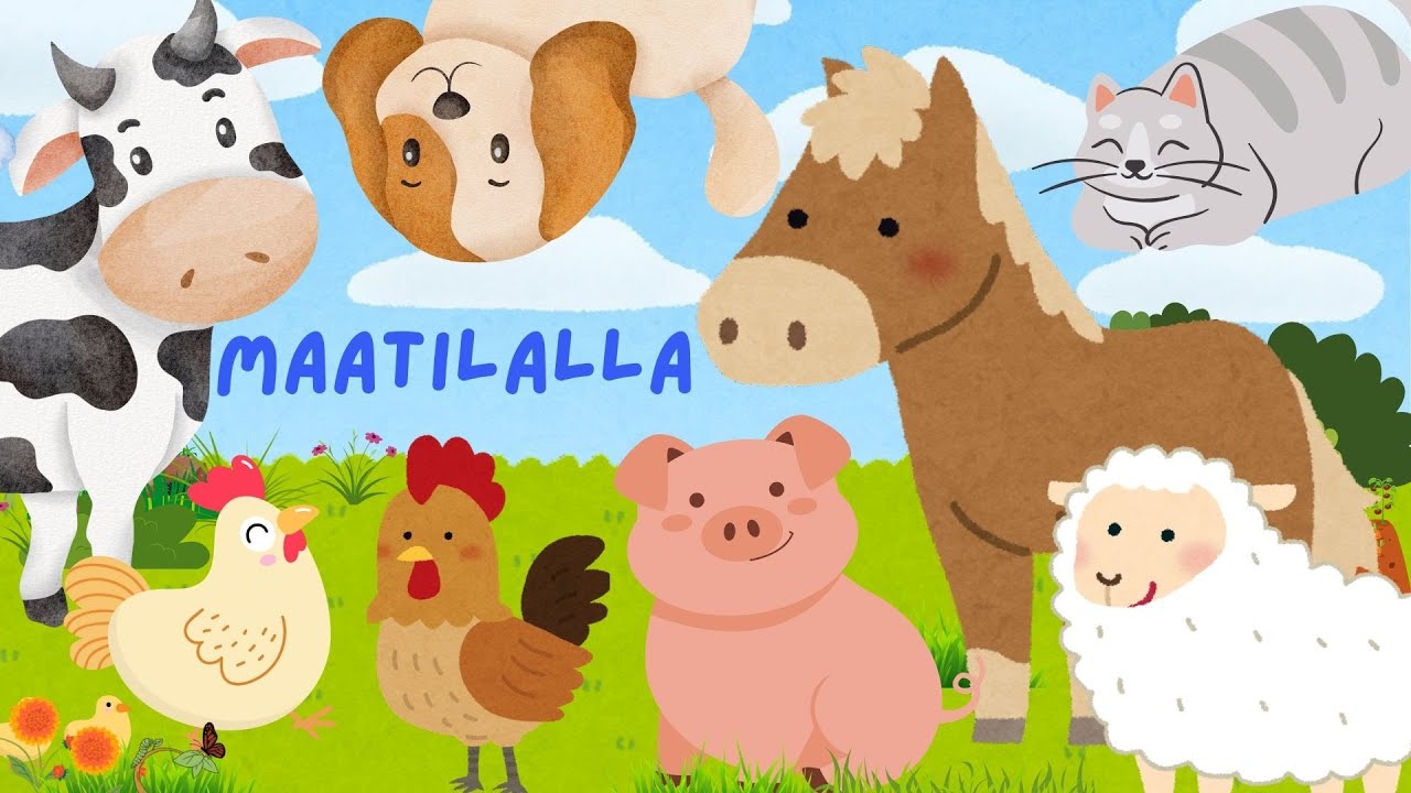 Kes&auml;inen maatilaseikkailu &ndash; Tutustutaan maatilan el&auml;imiin!