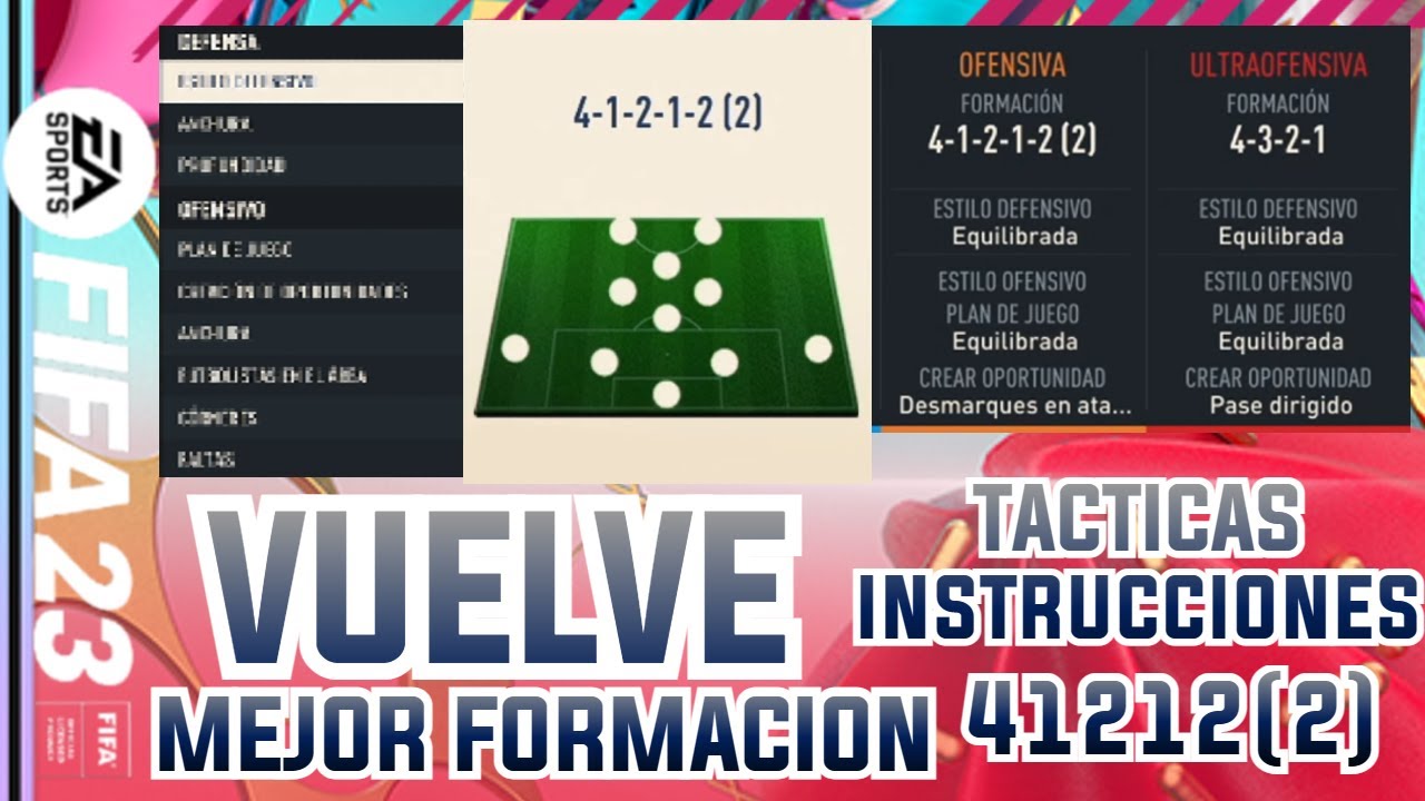 ⚠️ HA VUELTO LA MEJOR FORMACION META 41212(2) | MEJORES TACTICAS META E INSTRUCCIONES 41212(2)