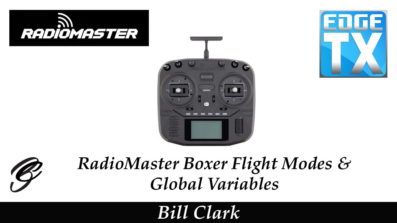 RadioMaster Boxer Flight Modes (FM) and Global Variables (GV)