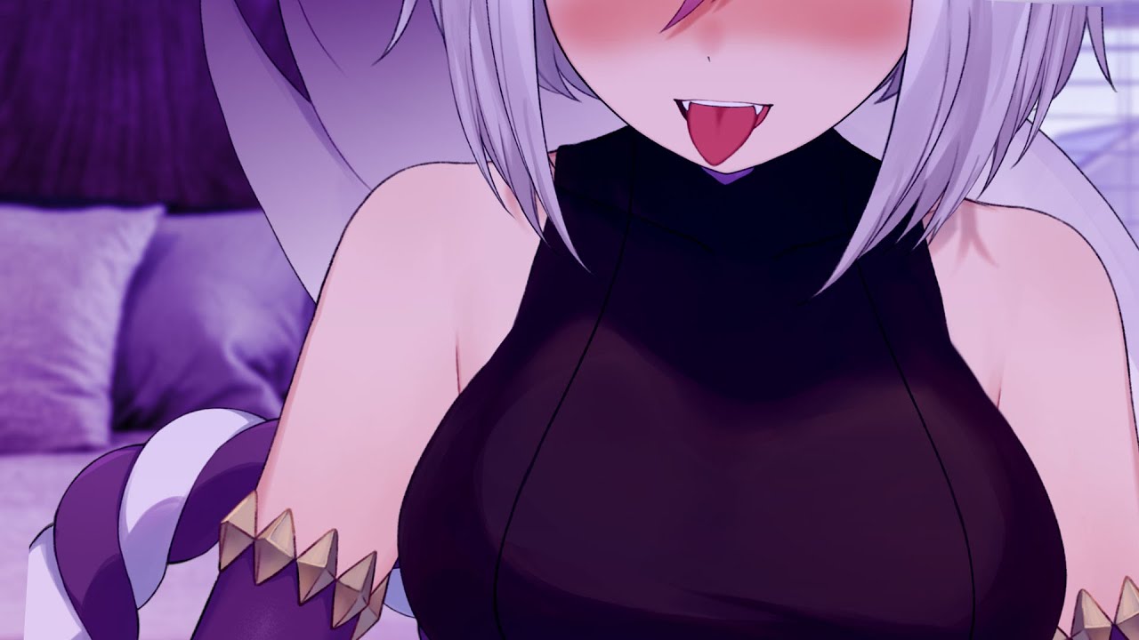 2H ASMR with mommy for a good sleeping 💦💤Mouth sounds, Kisses, Ear Massage