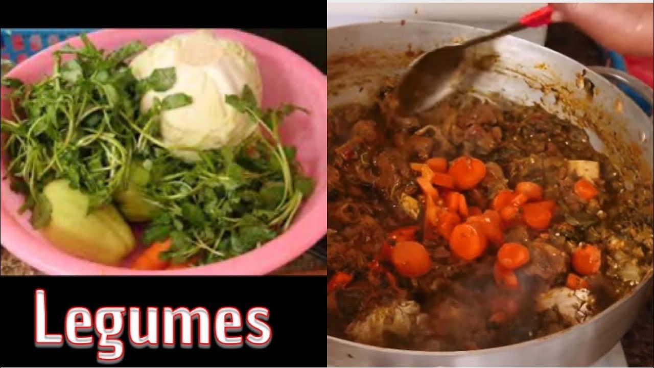 Men Kijan Manmi m' Fè Legume Ak Crab Ak Bèf Ak Pye Kochon | Haitian Vegetable Stew