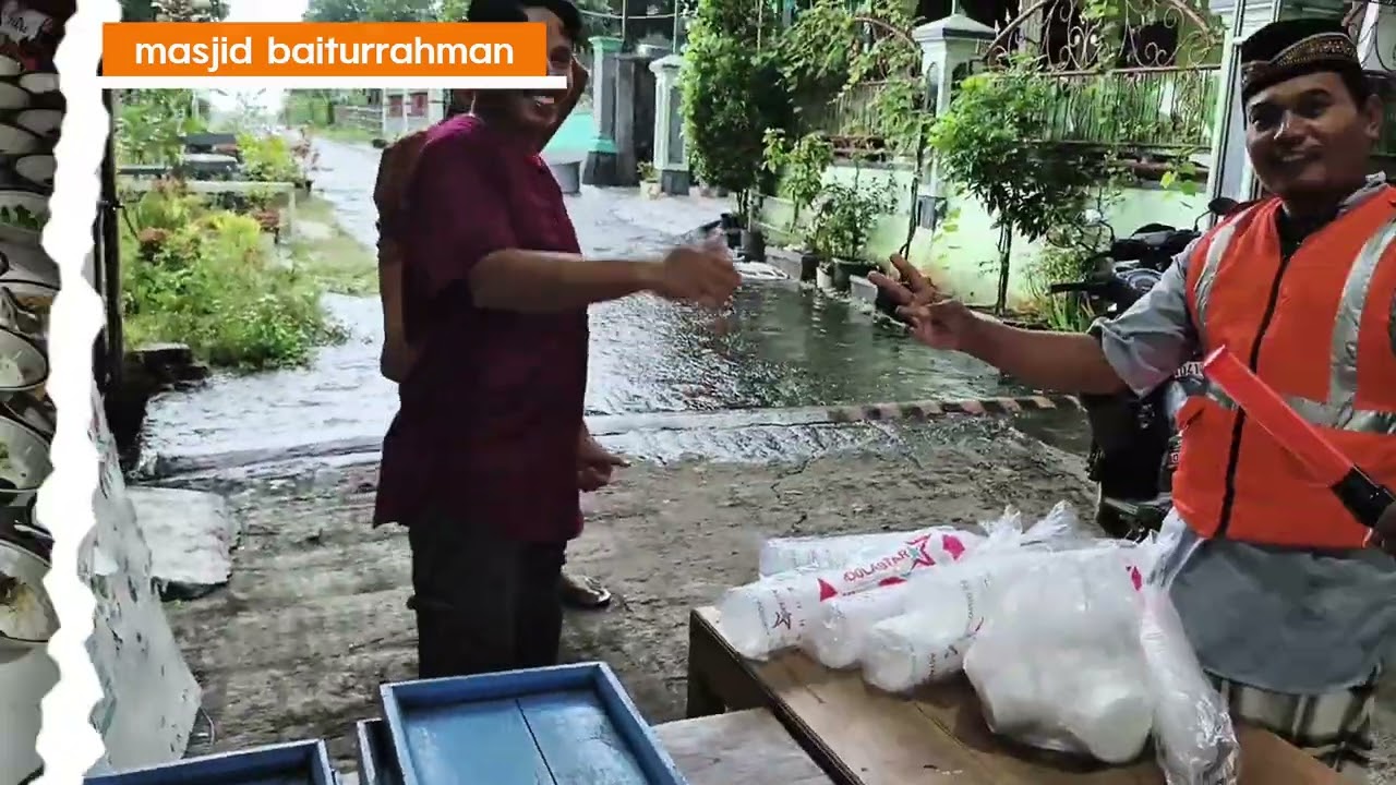 Buka bersama Masjid baiturrahman