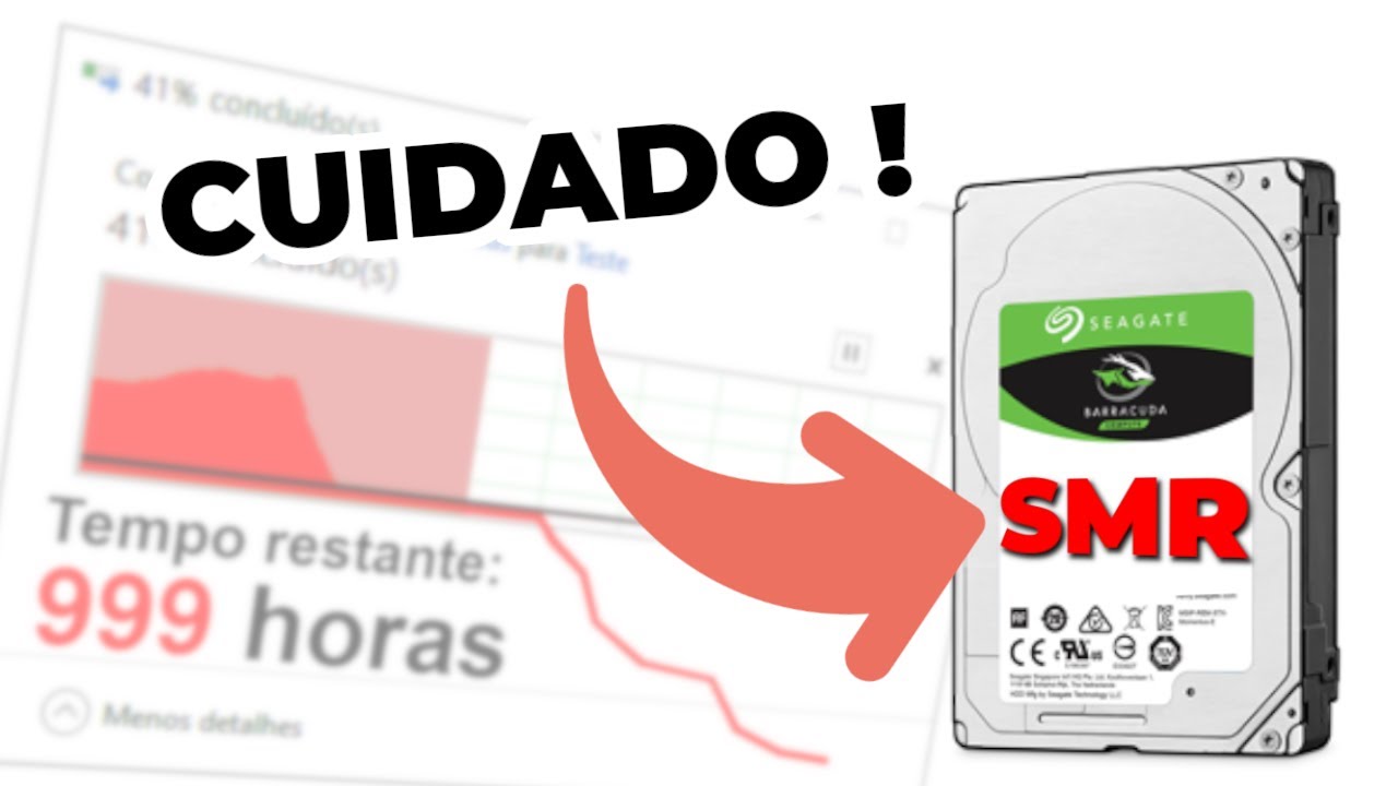 Por que HD SMR é tão LENTO ???