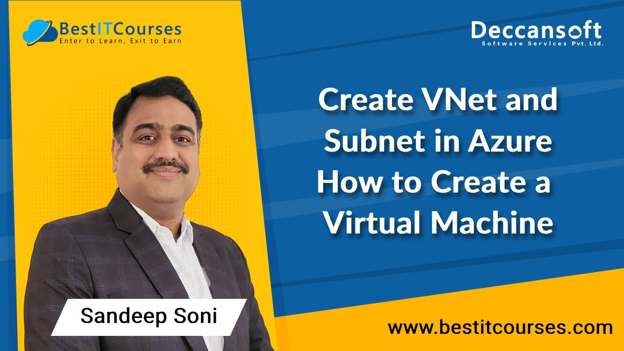 Create VNet and Subnet in Azure | How to Create a Virtual Machine
