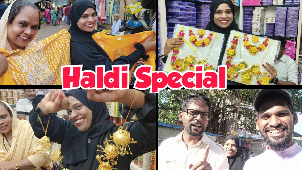 Haldi Ke Kapde Aur Jewellery Shopping