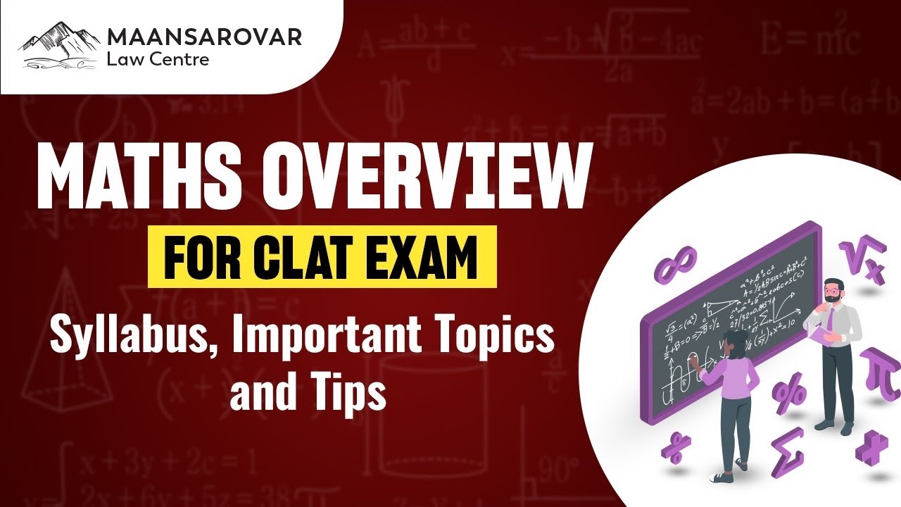 Clat - Maths Overview for Clat!