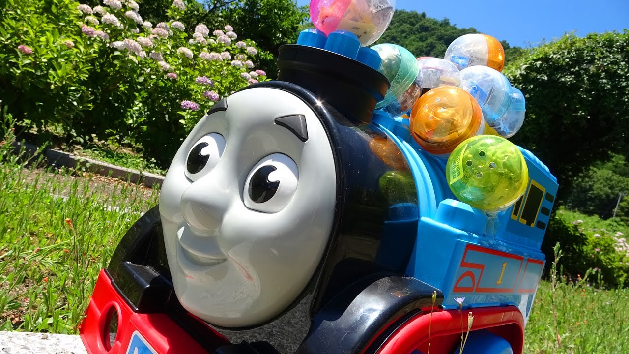 Thomas Capsule Plarail ☆ Capsule opening assembly video