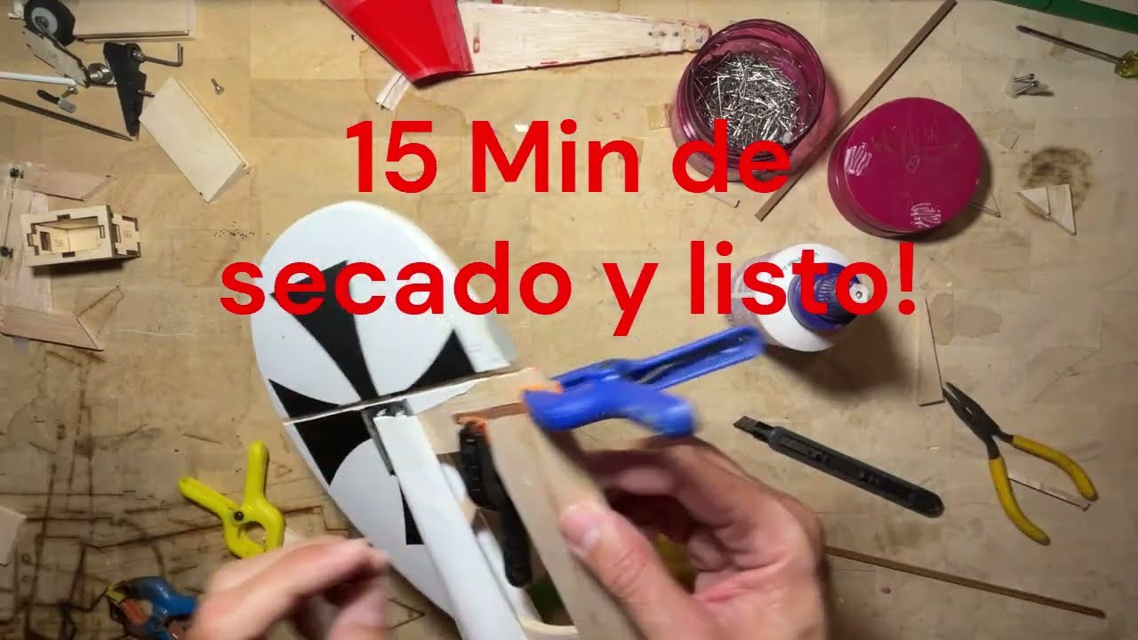 Reparación Mini Ugly Stick Estabilizador Vertical