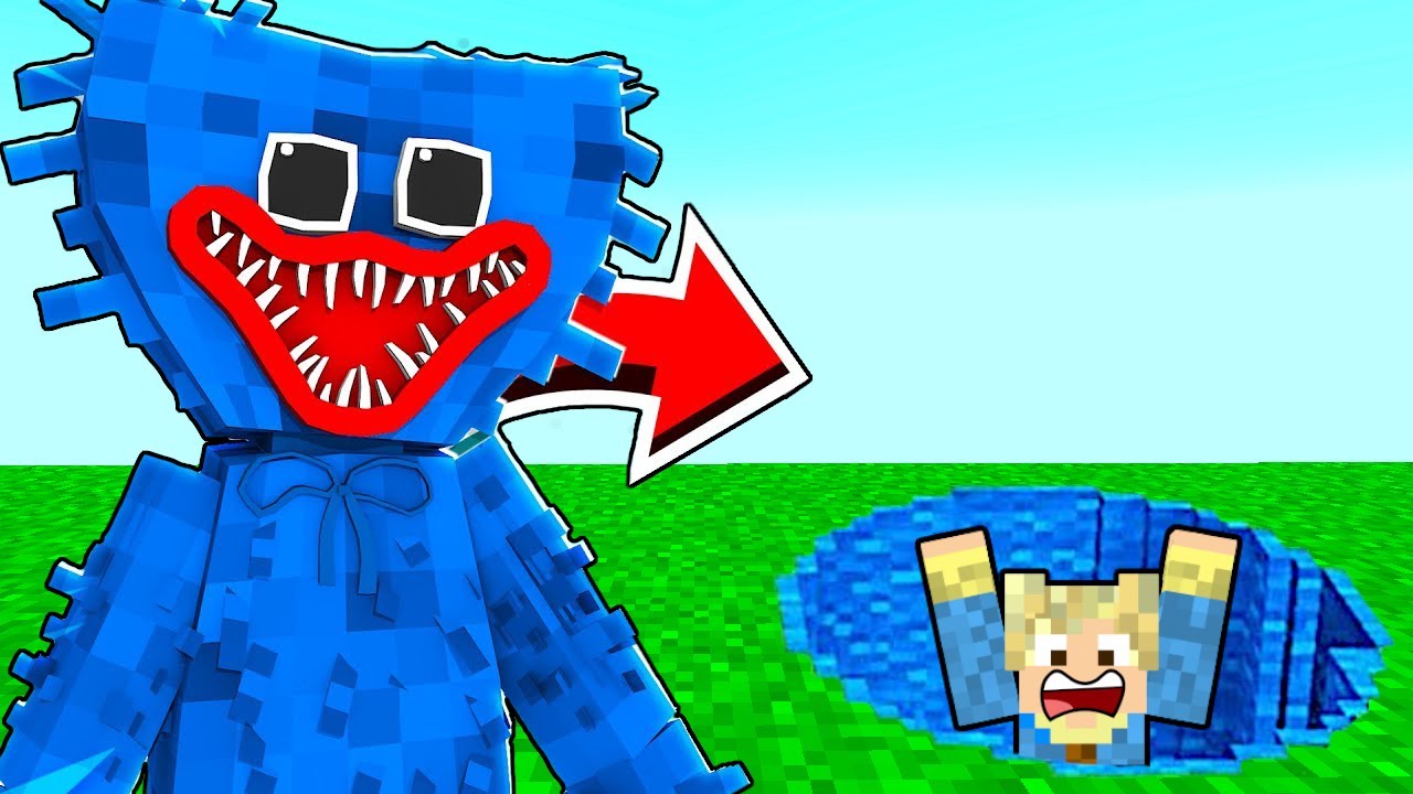 Finder Huggy Wuggys Hemmelige Base!! - Dansk Minecraft