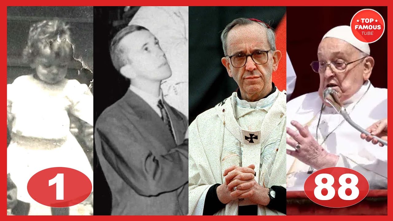Pope Francis Through the Years: A Journey from Age 1 to 88