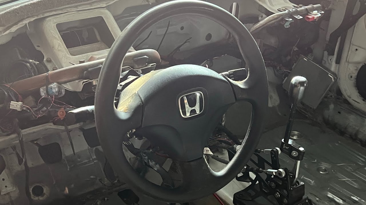 How to swap a ek steering column to a EG hatch!