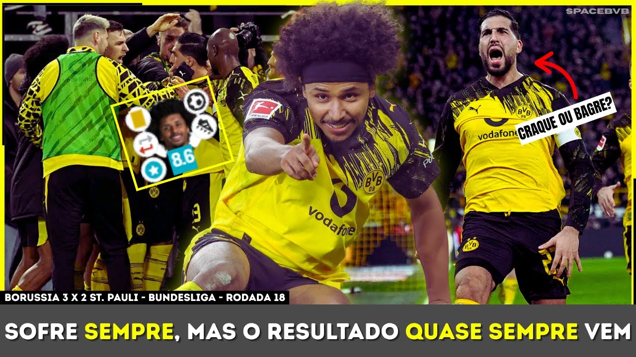 O BORUSSIA QUER M@T@R O SEU TORCEDOR! BVB 3 x 2 St. Pauli