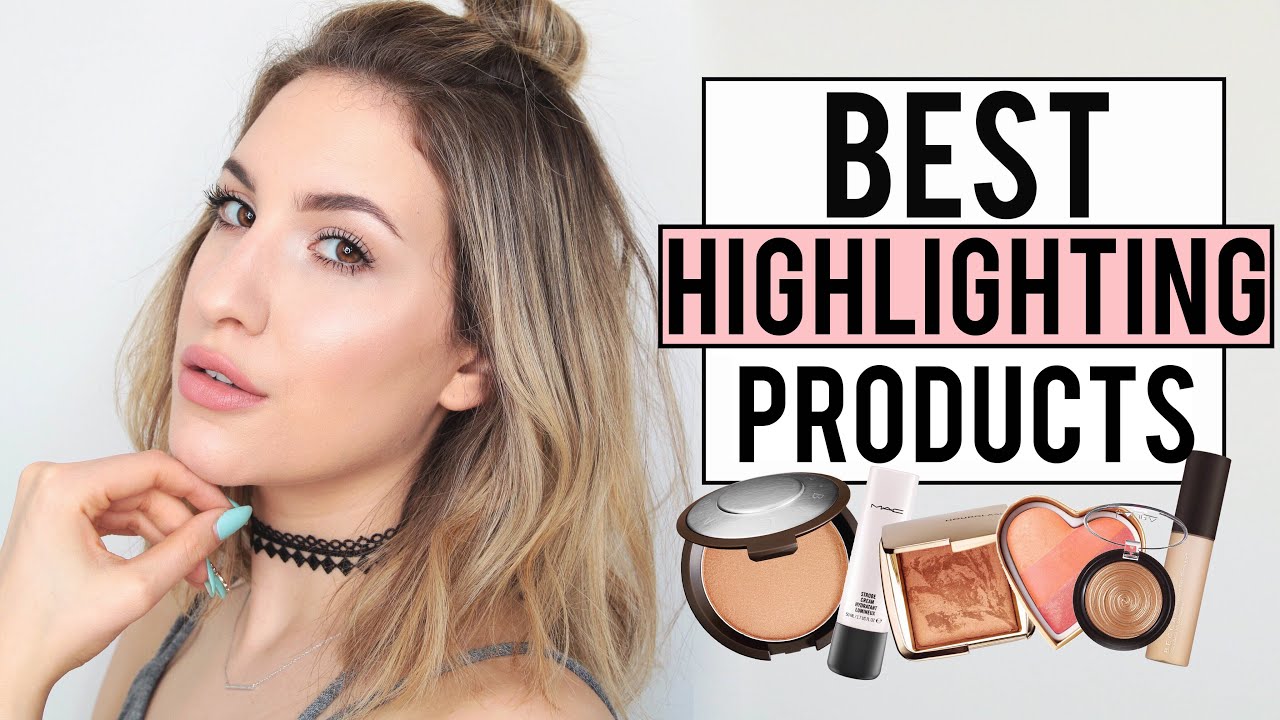 The BEST HIGHLIGHTING Products for GLOWY SKIN | Drugstore + High End | JamiePaigeBeauty
