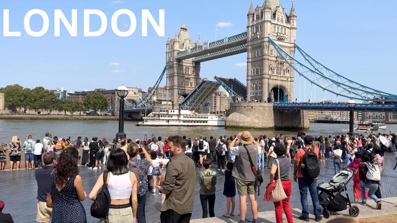 London Summer Walk 🇬🇧 🌞 Southbank Centre to 💂‍♂️Tower Bridge Along The River Thames Walking Tour