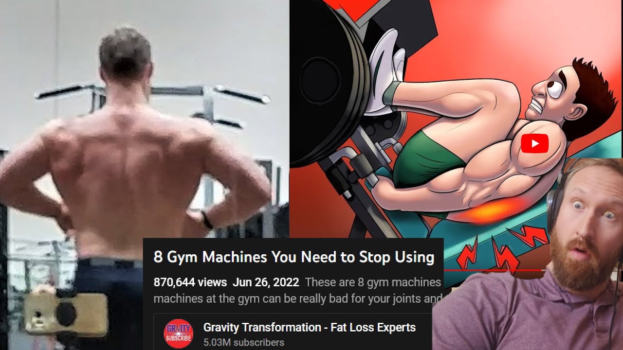 💩Advice from Gravity Transformation - Leg press MORE dangerous than Back Squats? WTF