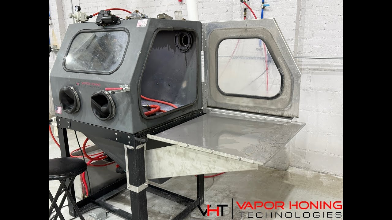 Side Tray Add-On For 800 Series Machines- Vapor Honing Technologies