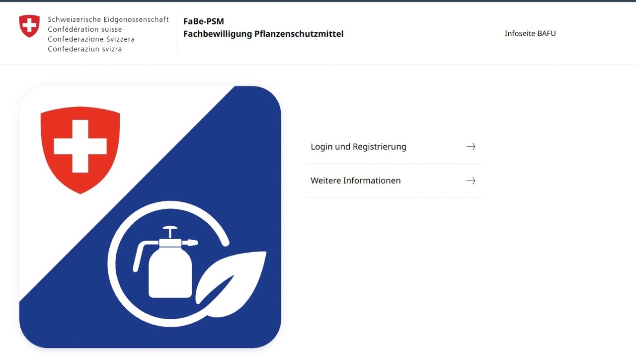Fachbewilligung Pflanzenschutzmittel