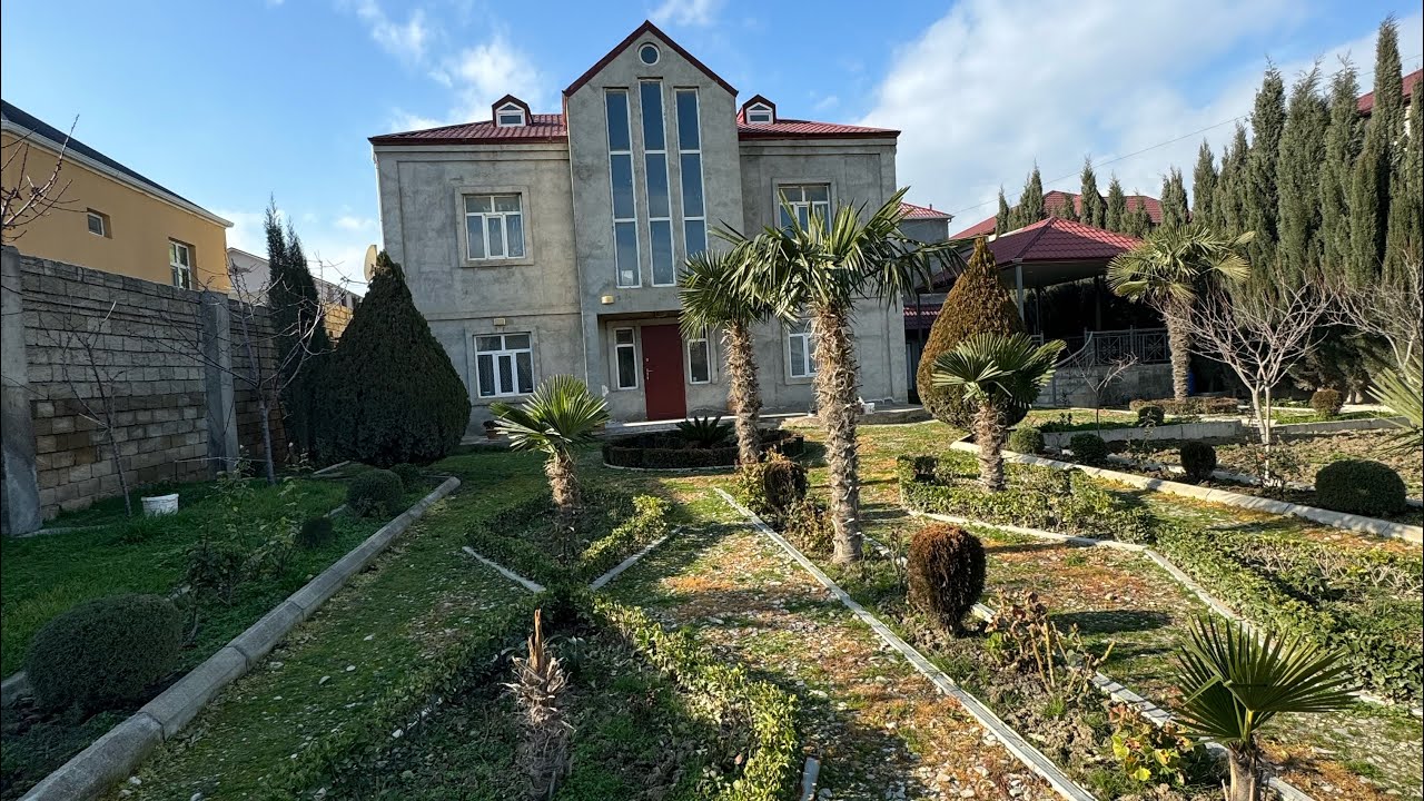 Hokmeli dairesi At yali 10 sotda paket kupcali 3 mertebe 0505282023 #evlərinsatışı #həyətevi #villa