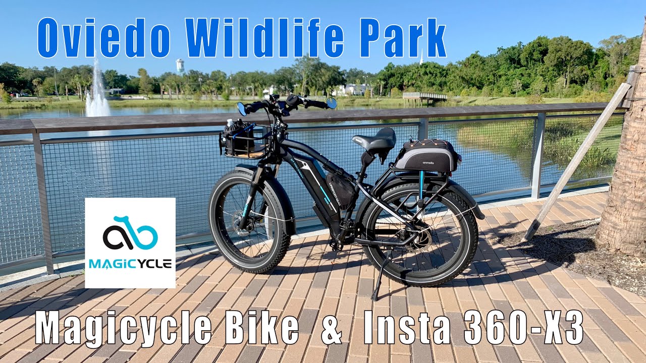 Oviedo Wildlife Park and Magicycle Bike & New Insta360 X3 Camara