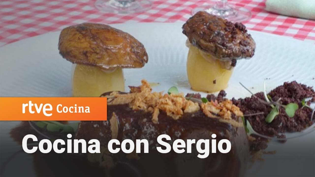 Cocina con Sergio: Lingotes de carrillera de ternera con boletus | RTVE Cocina